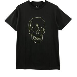 Vlone x Neighborhood Tee- Size S Black‎ Shirt Neon Green Skull Color